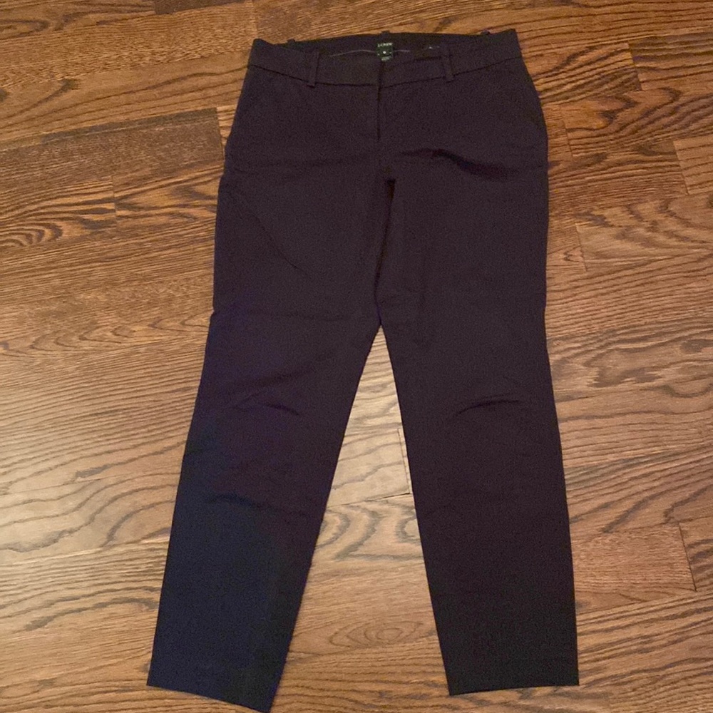 J crew cafe capri pant